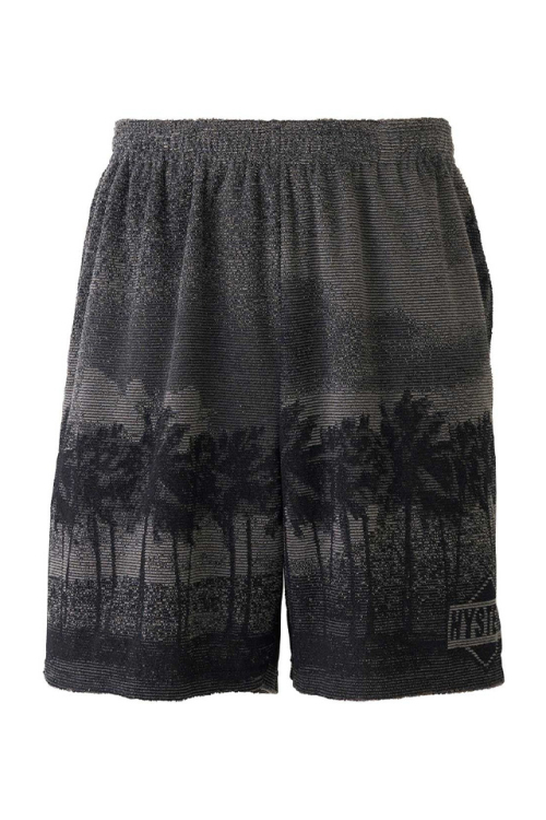 HYSTERIC GLAMOUR ヒステリックグラマー 02261CP06 THRILLS AND DELIGHTSジャカード ショーツ GRAY 正規通販 メンズ