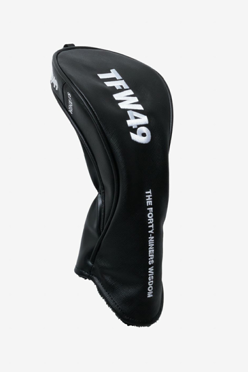 TFW49 ティーエフダブリューフォーティーナイン T132520005 LEATHER FW HEAD COVER FW用ヘッドカバー BLACK 正規通販 ゴルフ メンズ レディース
