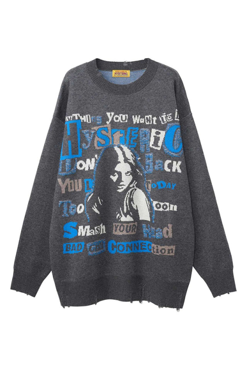 HYSTERIC GLAMOUR ヒステリックグラマー 01263NO01 CHAOS READY ジャカード ワンピース TOP GRAY 正規通販 レディース