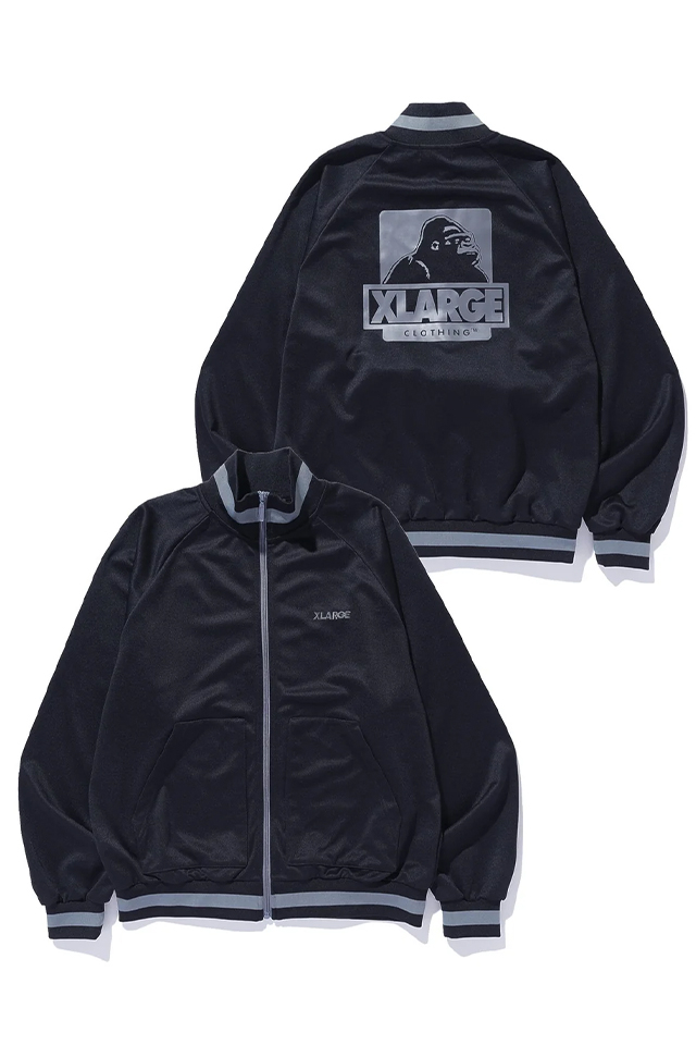 XLARGE エクストララージ 101263021004 OG TRACK JACKET トラックジャケット BLACK 正規通販 メンズ レディース