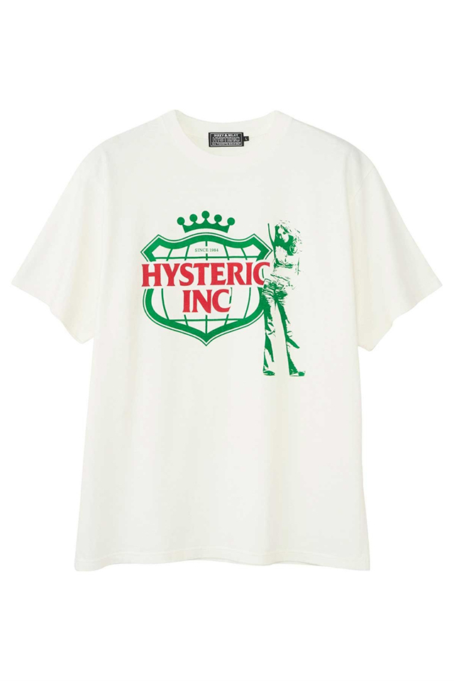 HYSTERIC GLAMOUR ヒステリックグラマー 02251CT30 HYSTERIC ALE Tシャツ WHITE 正規通販 メンズ