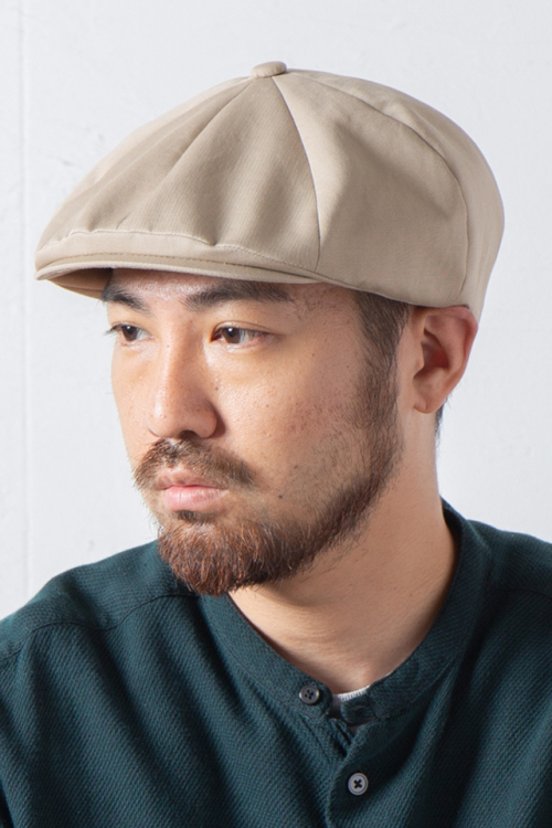 RACAL ラカル RL-23-1276 8panel Casquette Cotton Gabardine キャスケット BEIGE 正規通販 メンズ