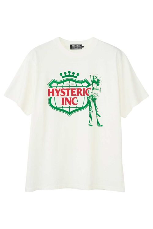 HYSTERIC GLAMOUR ヒステリックグラマー 02251CT30 HYSTERIC ALE Tシャツ WHITE 正規通販 メンズ