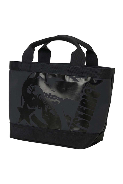 HYSTERIC GLAMOUR ヒステリックグラマー 02261QB02 TARP ミニトートバッグ BLACK 正規通販 メンズ レディース