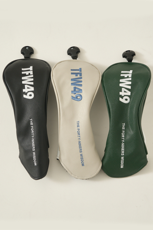 TFW49 ティーエフダブリューフォーティーナイン T132520005 LEATHER FW HEAD COVER FW用ヘッドカバー BLACK 正規通販 ゴルフ メンズ レディース 2025年8月31日入荷予定
