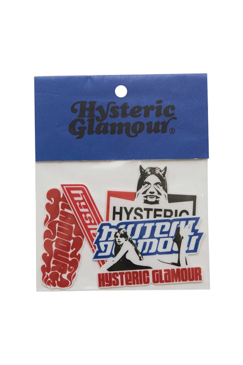 HYSTERIC GLAMOUR ヒステリックグラマー 01261QG07 MOTOR CITY FEVER ステッカーセット MULTI 正規通販 レディース メンズ