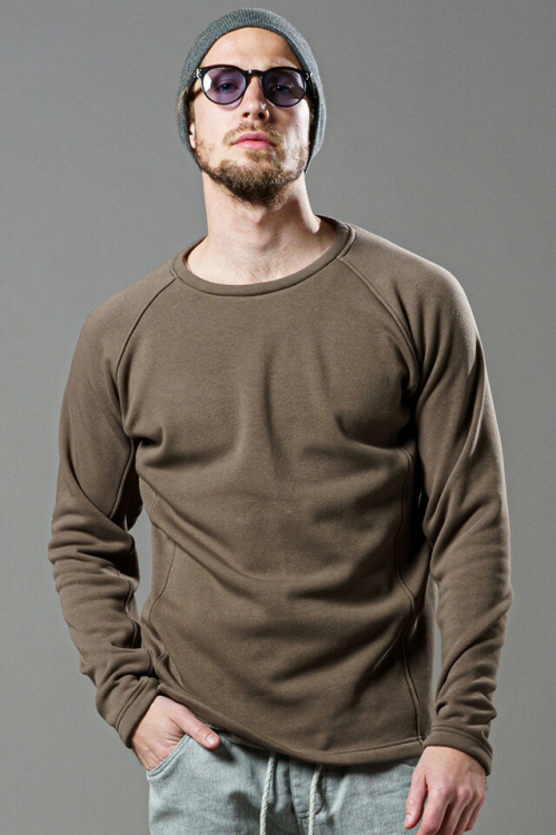 wjk ダヴルジェイケイ 7961 lj73a back boa raglan-T バックボアラグランカットソー D.KHAKI 正規通販 メンズ