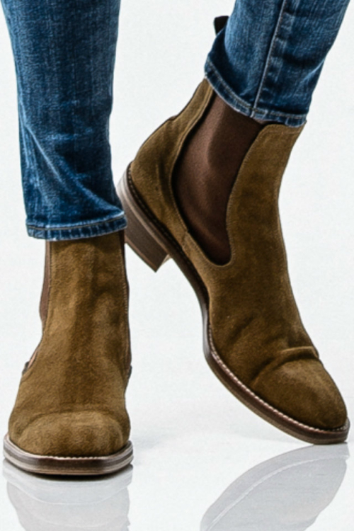 RESOUND CLOTHING  リサウンドクロージング RC-BASIC-BOOTS1 SLAP サイドゴアブーツ BEIGE 正規通販 メンズ