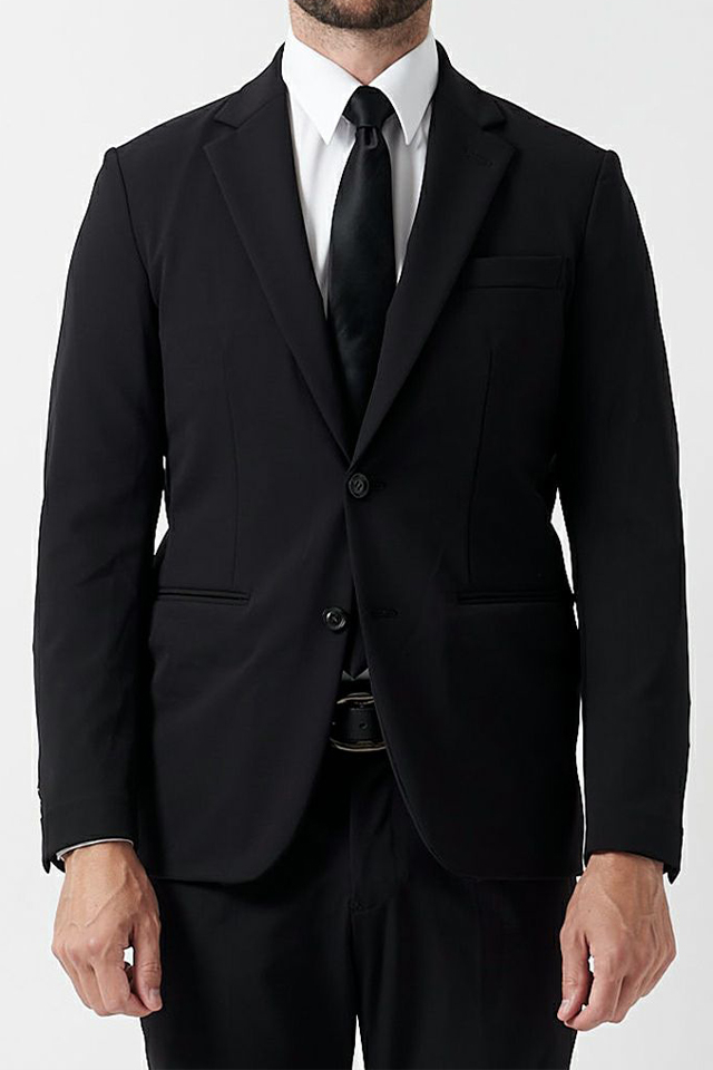 junhashimoto ジュンハシモト 1032410004 FORMAL JACKET フォーマルジャケット BLACK 正規通販 メンズ 2024年10月31日入荷予定