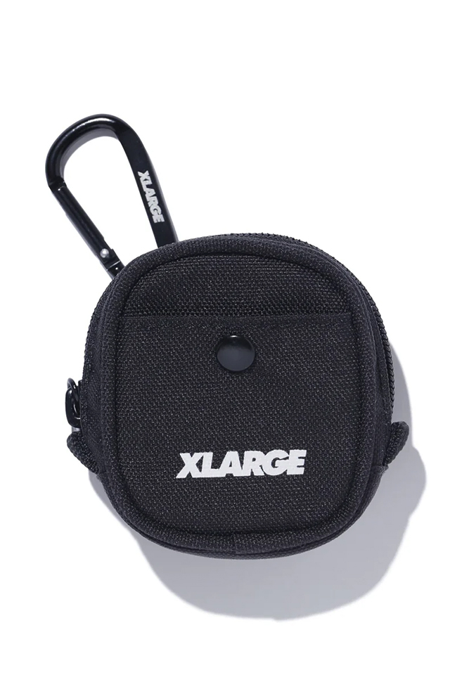 XLARGE エクストララージ 101261054005 SOFT EARPHONE CASE イヤホンケース BLACK 正規通販 メンズ レディース