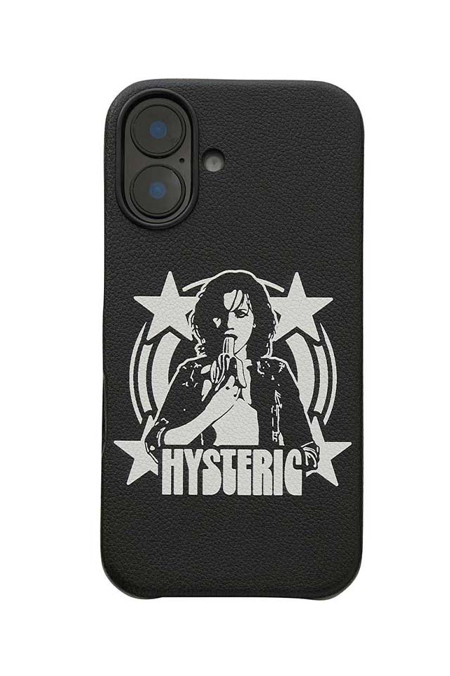 HYSTERIC GLAMOUR ヒステリックグラマー 02261QG04 WOMAN BANANA iPhoneカバー BLACK 正規通販 メンズ レディース