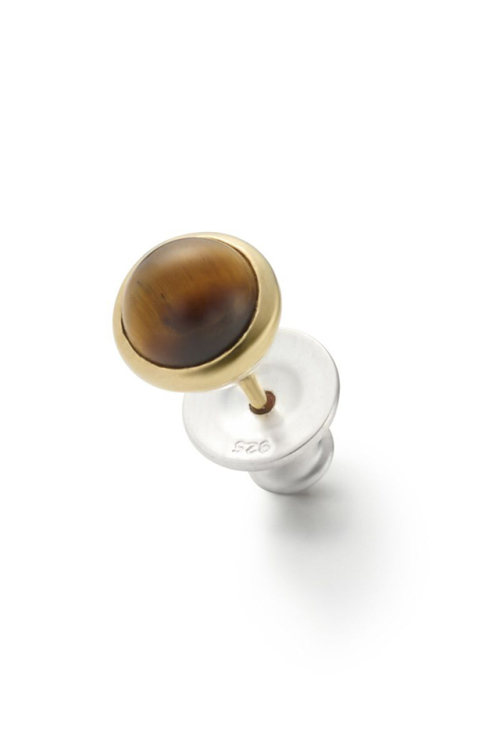 GARNI ガルニ GP25005 Baroque Stud Pierce バロックスタッドピアス (片耳用) BROWN - PRIMITIVE / MODERN - 正規通販 メンズ レディース