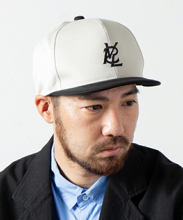 RACAL ラカル RL-22-1238 Old Style Umpire Cap アンパイアキャップ IVORY × BLACK 正規通販 メンズ