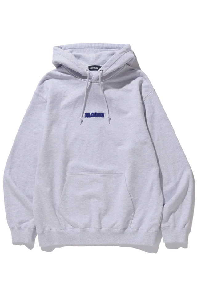 XLARGE エクストララージ 101234012009 CHENILLE STANDARD LOGO HOODED SWEATSHIRT XLARGE パーカー ASH 正規通販 メンズ レディース