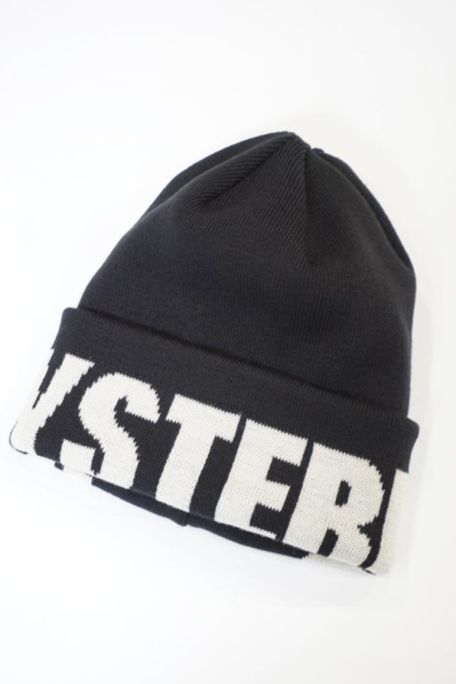 HYSTERIC GLAMOUR ヒステリックグラマー 02223QH02 HYSTERIC ロゴワッチキャップ BLACK 正規通販 メンズ