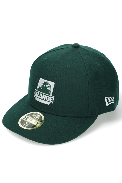 XLARGE エクストララージ 101224051015 XLARGE×NEWERA OG 59FIFTY LOW PROFILE CAP コラボキャップ GREEN 正規通販 メンズ レディース