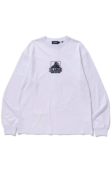 XLARGE エクストララージ 101233011014 OG L/S TEE XLARGE ロングスリーブTシャツ WHITE 正規通販 メンズ レディース