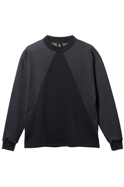 RIPVANWINKLE リップヴァンウィンクル RB-824 MOCK NECK JERSEY モックネックジャージー C.BLACK×BLACK 正規通販 メンズ 2026年10月31日入荷予定