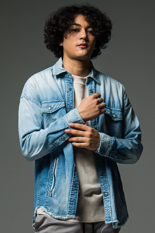 RESOUND CLOTHING リサウンドクロージング RC29-SH-001 OVER DENIM shirts オーバーデニムシャツ LIND 正規通販 メンズ