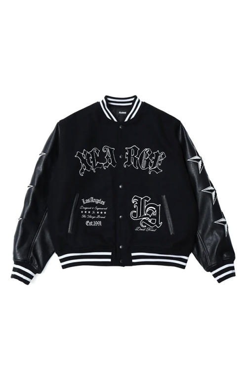 XLARGE エクストララージ 101264021004 VARSITY JACKET スタジャン BLACK 正規通販 メンズ レディース