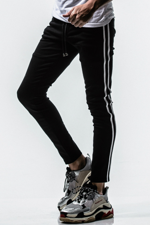 RESOUND CLOTHING リサウンドクロージング BASIC-ST-008 Blind LINE PT ブラインドラインパンツ BLACK 正規通販 メンズ 2024年1月31日入荷予定