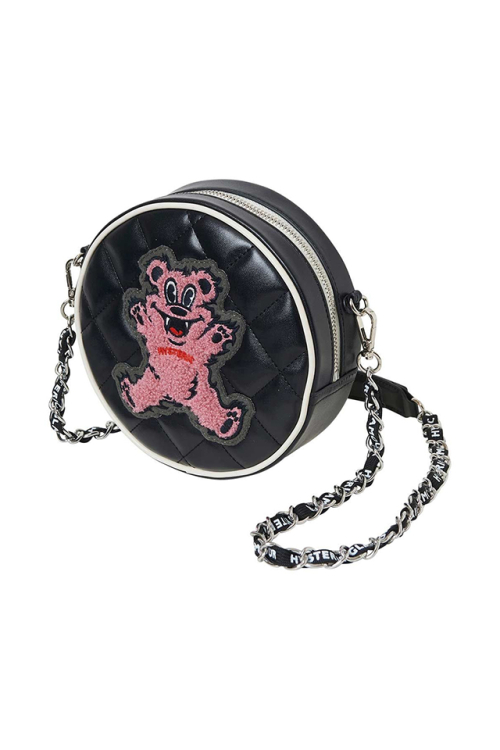 HYSTERIC GLAMOUR ヒステリックグラマー 01253QB05 FIRE BEAR ショルダーバッグ BLACK 正規通販 レディース
