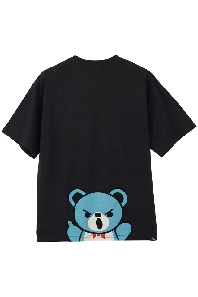 HYSTERIC GLAMOUR ヒステリックグラマー 02231CT20 HYS BEAR Tシャツ BLACK 正規通販 メンズ