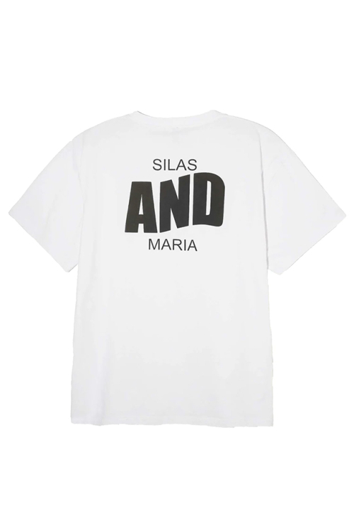 SILAS サイラス 110241011003 WAVE LOGO S/S TEE SILAS Tシャツ WHITE 正規通販 メンズ