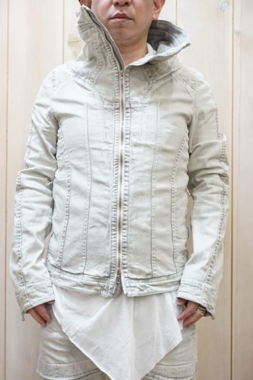 JULIUS ユリウス 777BLM21-PL VOLCANO NECK BLOUSON ボルケーノネックブルゾン PLASTER 正規通販 メンズ