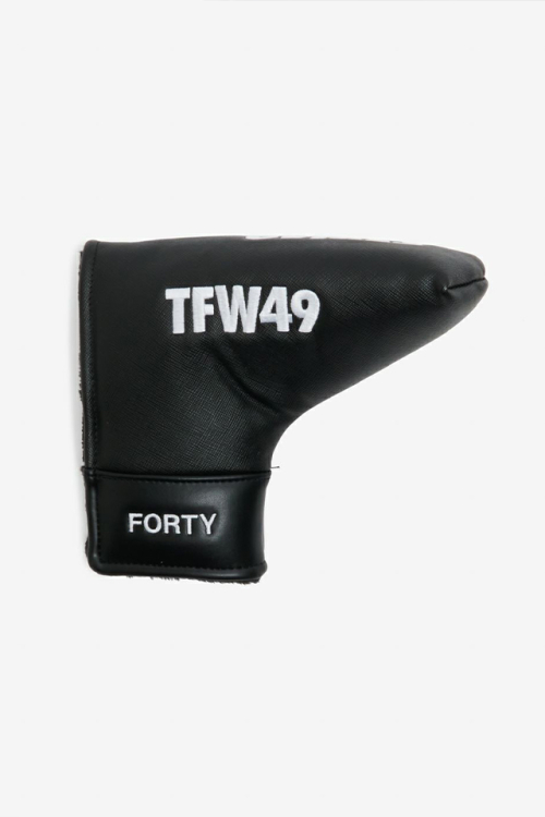 TFW49 ティーエフダブリューフォーティーナイン T132520007 LEATHER HEAD COVER PC パター用ヘッドカバー BLACK 正規通販 ゴルフ メンズ レディース