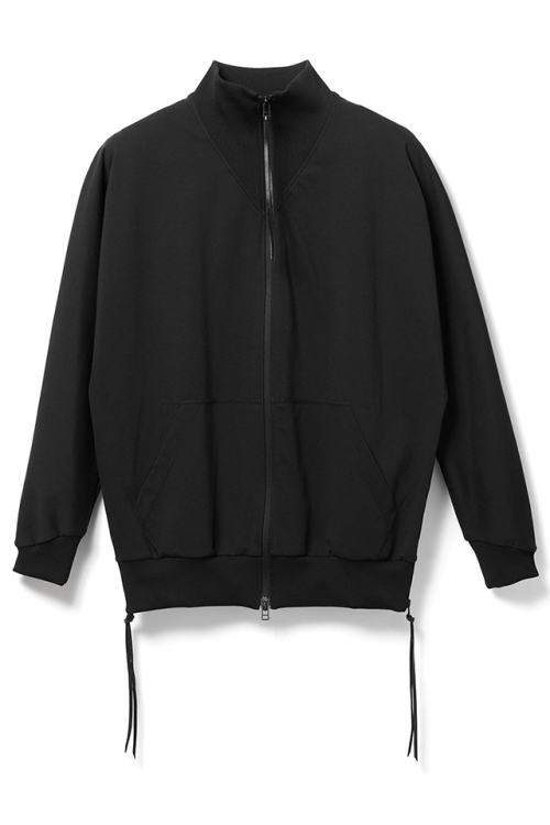 RIPVANWINKLE リップヴァンウィンクル RW-801 ZIP UP JERSEY ジップアップジャージー BLACK 正規通販 メンズ 2026年2月28日入荷予定