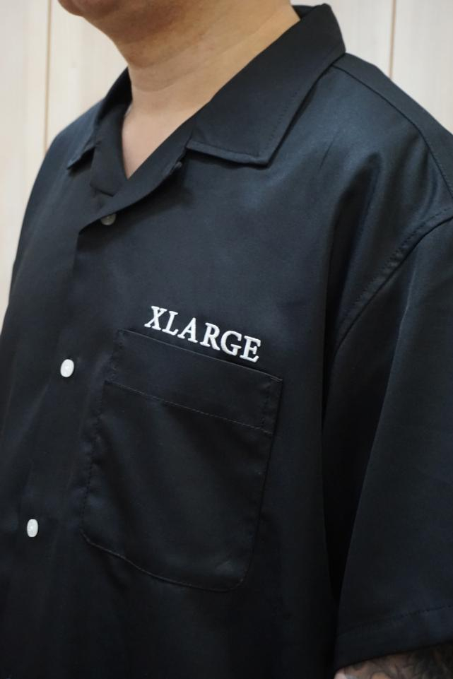 XLARGE エクストララージ / XLARGE エクストララージ 101232014002 BOWLING CLUB S/S SHIRT XLARGE シャツ BLACK 正規通販 メンズ レディース /MOLOTOV COCKTAIL モロトフカクテル 通販