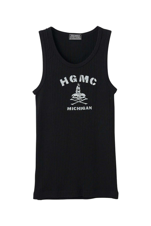 HYSTERIC GLAMOUR ヒステリックグラマー 02261CR04 HGMC タンクトップ BLACK 正規通販 メンズ