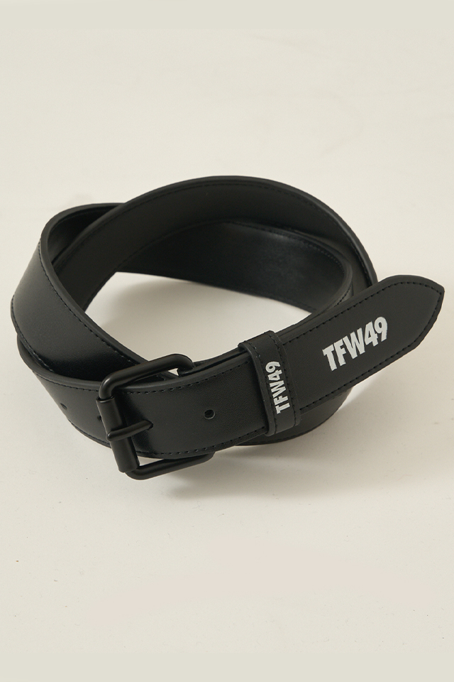 TFW49 ティーエフダブリューフォーティーナイン T132520009 SYNTHETIC LEATHER BELT シンセティックレザーベルト BLACK 正規通販 メンズ ゴルフ