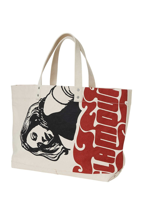 HYSTERIC GLAMOUR ヒステリックグラマー 02251QB02 VIXEN GIRL トートバッグ WHITE 正規通販 メンズ レディース