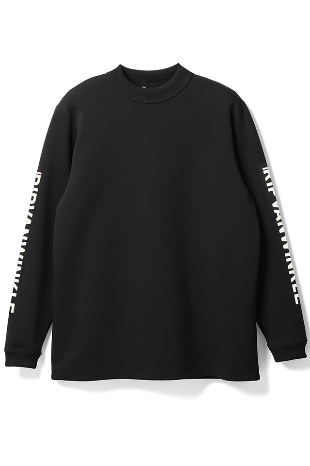 RIPVANWINKLE リップヴァンウィンクル RB-717 PRINT L/S プリントロングスリーブTシャツ BLACK 正規通販 メンズ 2025年9月30日入荷予定