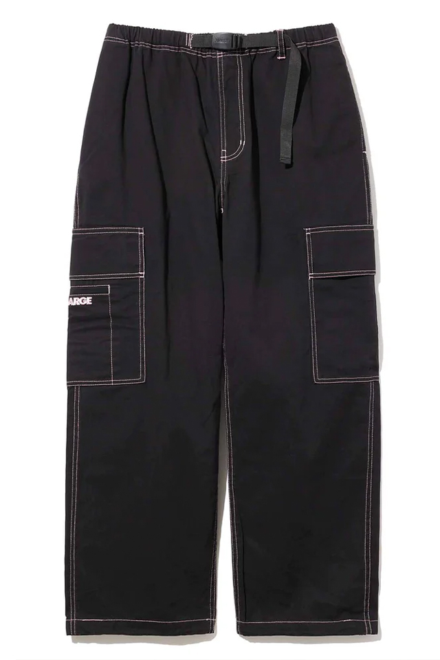 XLARGE エクストララージ 101233031004 STITCHED RESORT CARGO PANTS XLARGE カーゴパンツ BLACK 正規通販 メンズ レディース