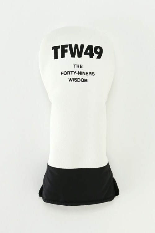 TFW49 ティーエフダブリューフォーティーナイン T132310002 HEAD COVER #01 ドライバー用ヘッドカバー WHITE 正規通販 ゴルフ メンズ レディース