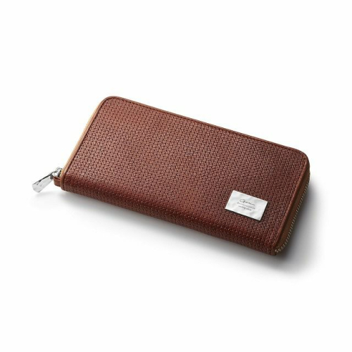 GARNI ガルニ GL22001 Crack Zip Long Wallet - BROWN クラックジップロングウォレット 財布 正規通販 メンズ レディース