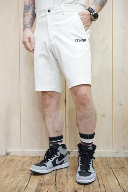 TFW49 ティーエフダブリューフォーティーナイン T072310006 REGULAR SHORTS レギュラーショートパンツ WHITE 正規通販 メンズ ゴルフ