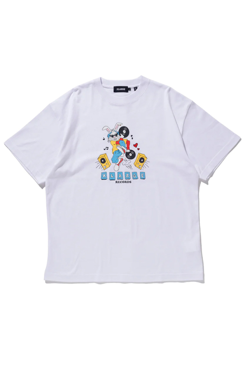 XLARGE エクストララージ 101232011028 DANCING RABBIT S/S TEE XLARGE Tシャツ WHITE 正規通販 メンズ レディース