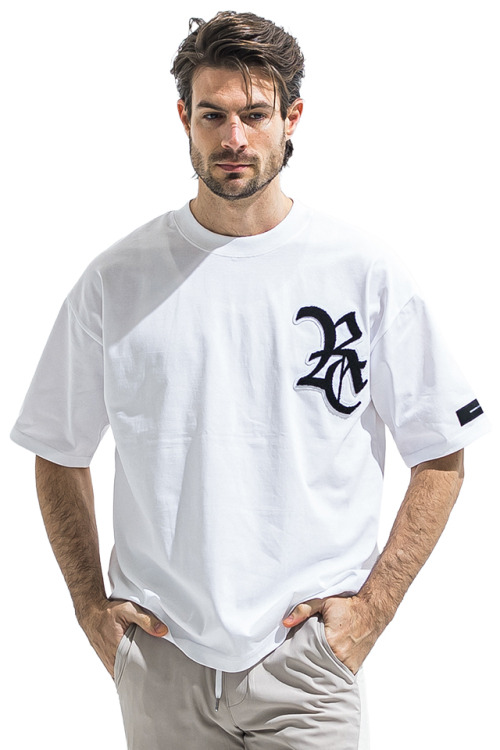 RESOUND CLOTHING リサウンドクロージング RC40-T-006 RC OVER TEE オーバーTシャツ WHITE 正規通販 メンズ 2026年5月31日入荷予定
