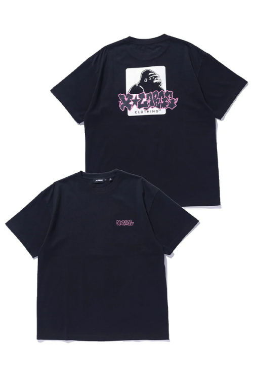 XLARGE エクストララージ 101262011046 GRAFFITI OG S/S TEE Tシャツ BLACK 正規通販 メンズ レディース