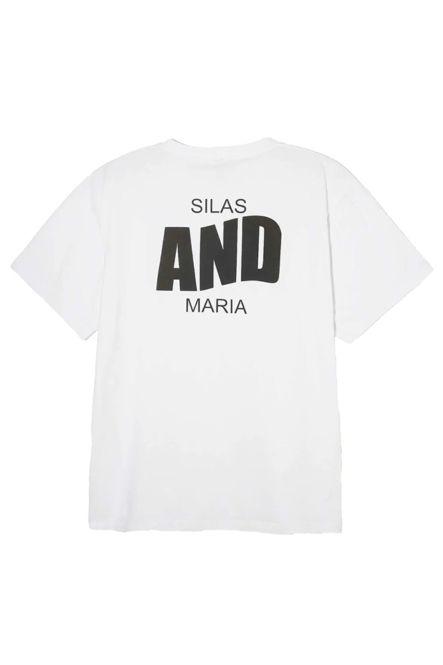 SILAS サイラス 110241011003 WAVE LOGO S/S TEE SILAS Tシャツ WHITE 正規通販 メンズ