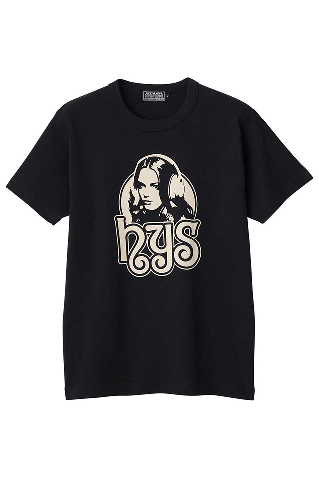 HYSTERIC GLAMOUR ヒステリックグラマー 02261CT13 FUTURE DAYS Tシャツ BLACK 正規通販 メンズ