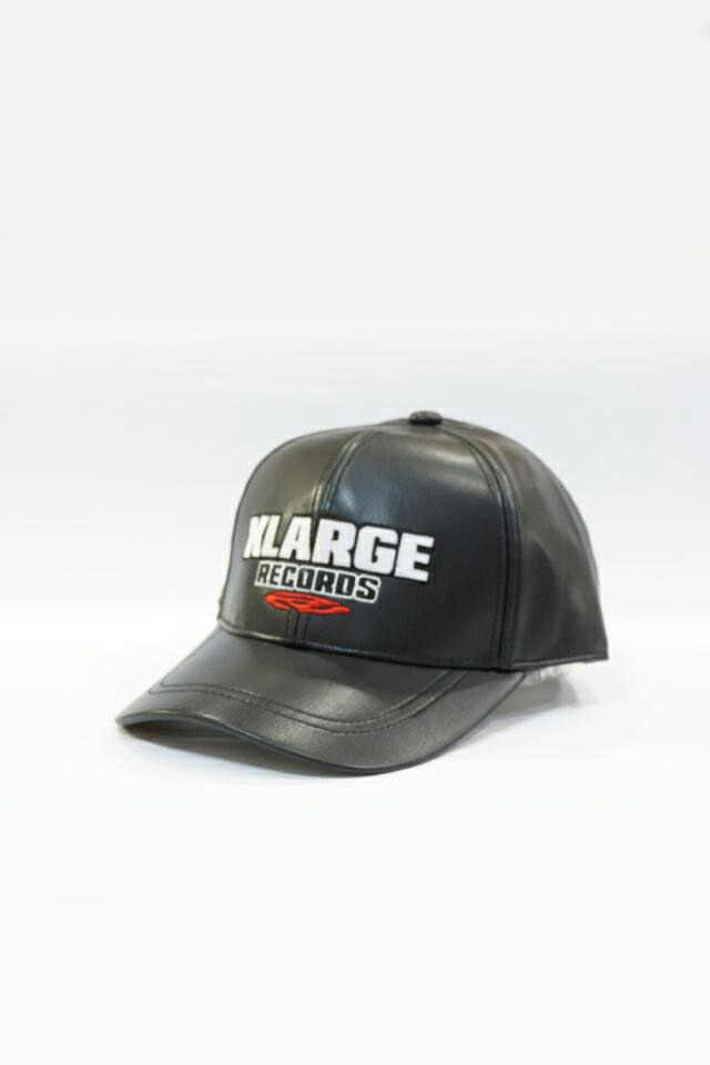 XLARGE エクストララージ 101223051008 XLARGE RECORDS CAP キャップ BLACK 正規通販 メンズ レディース