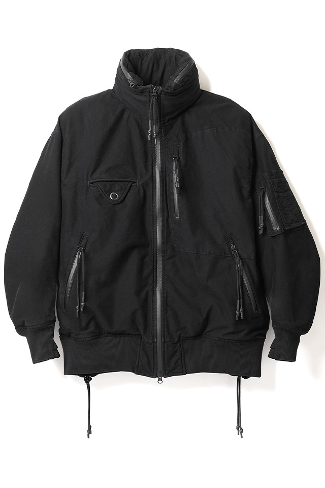 RIPVANWINKLE リップヴァンウィンクル RB-726 BOMBER JACKET ボンバージャケット BLACK 正規通販 メンズ 2025年9月30日入荷予定