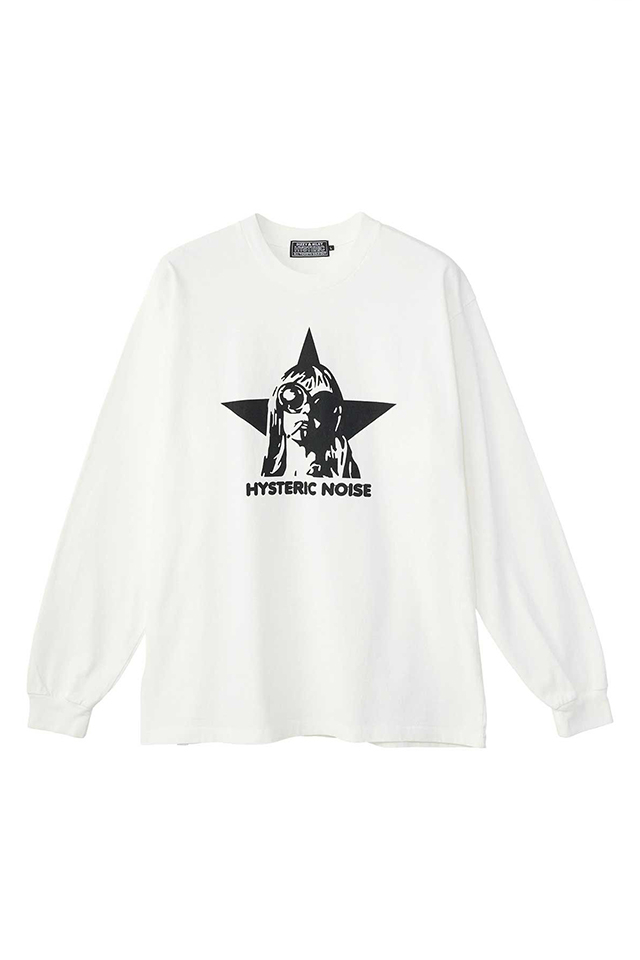 HYSTERIC GLAMOUR ヒステリックグラマー 02253CL04 HYSTERIC NOISE Tシャツ WHITE 正規通販 メンズ