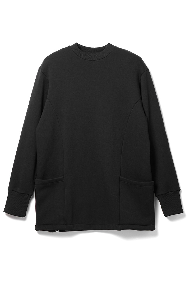 RIPVANWINKLE リップヴァンウィンクル RB-638 SIDE POCKET JERSEY サイドポケットジャージー BLACK 正規通販 メンズ