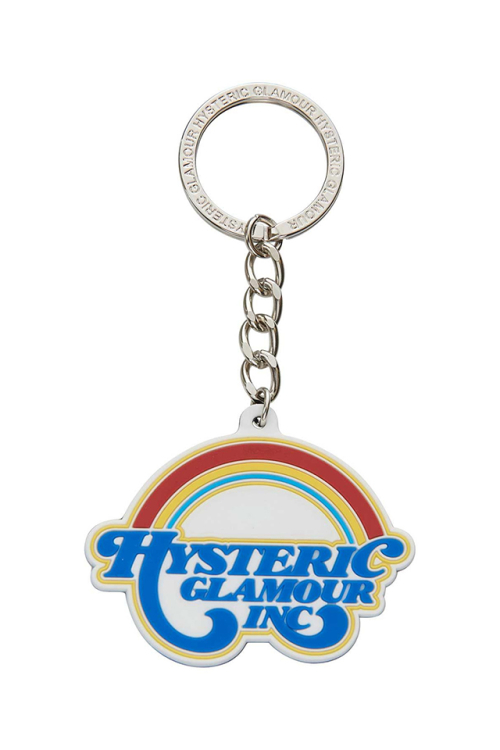 HYSTERIC GLAMOUR ヒステリックグラマー 01253QG01 HG RAINBOW キーホルダー MULTI 正規通販 レディース メンズ